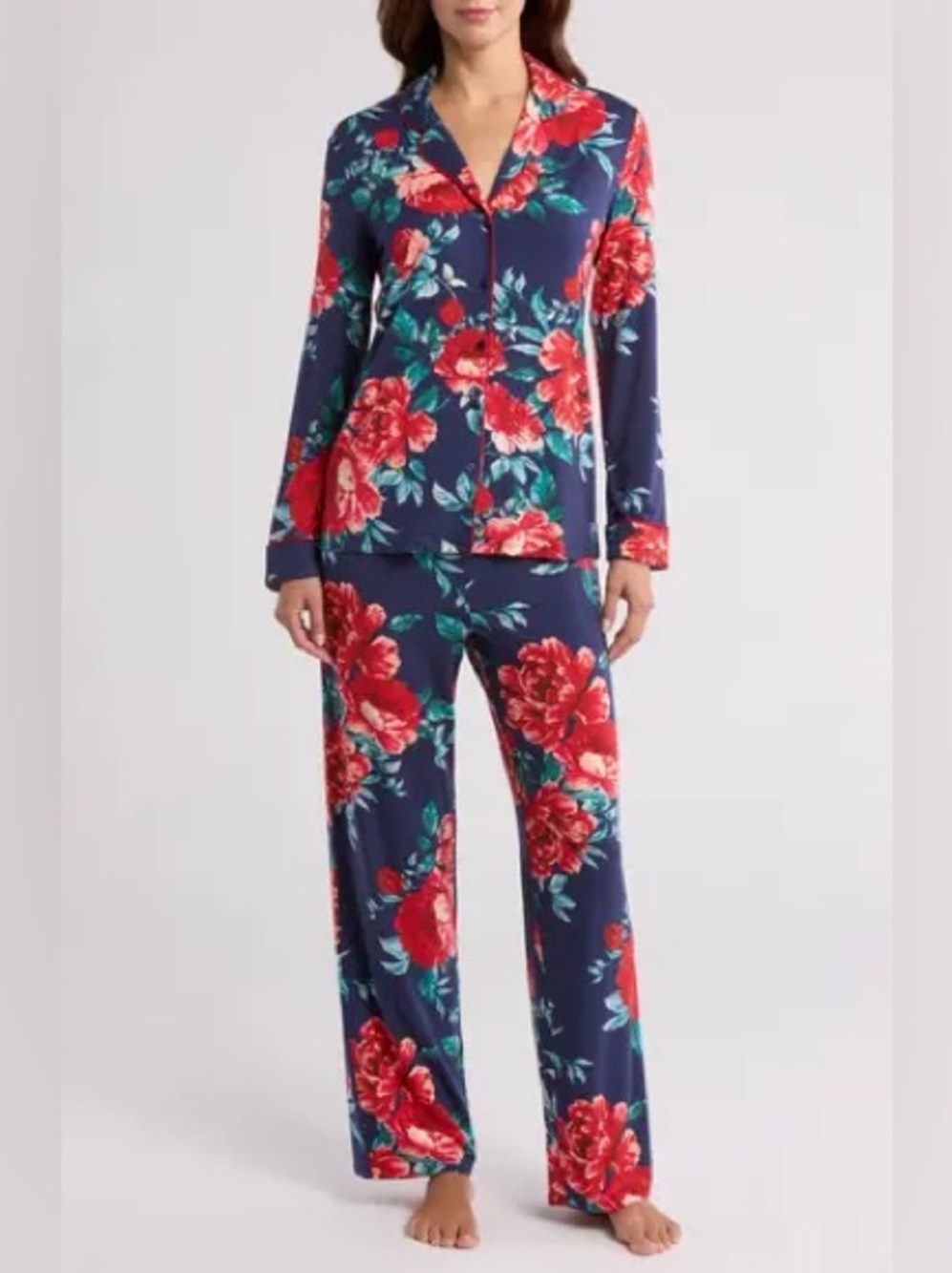 Nordstrom Moonlight Eco Knit Pajamas Size Large